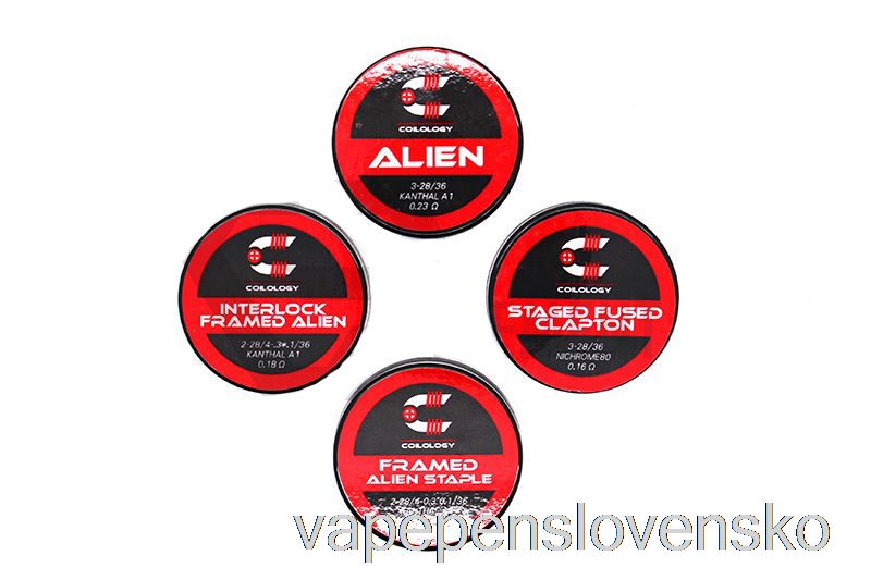 Coilology Performance Prefabrikované Cievky Mtl - 28g - 0,9ohm Ss316l Vape Slovensko